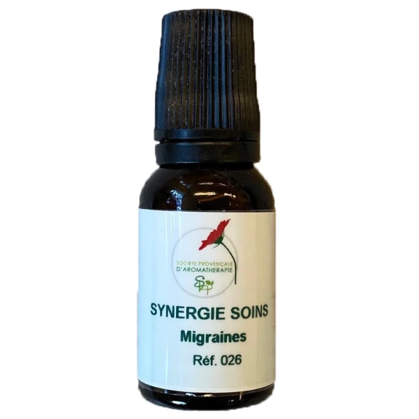 Synergie Soins Migraine (ref.026) Hoofdpijn, 15ml